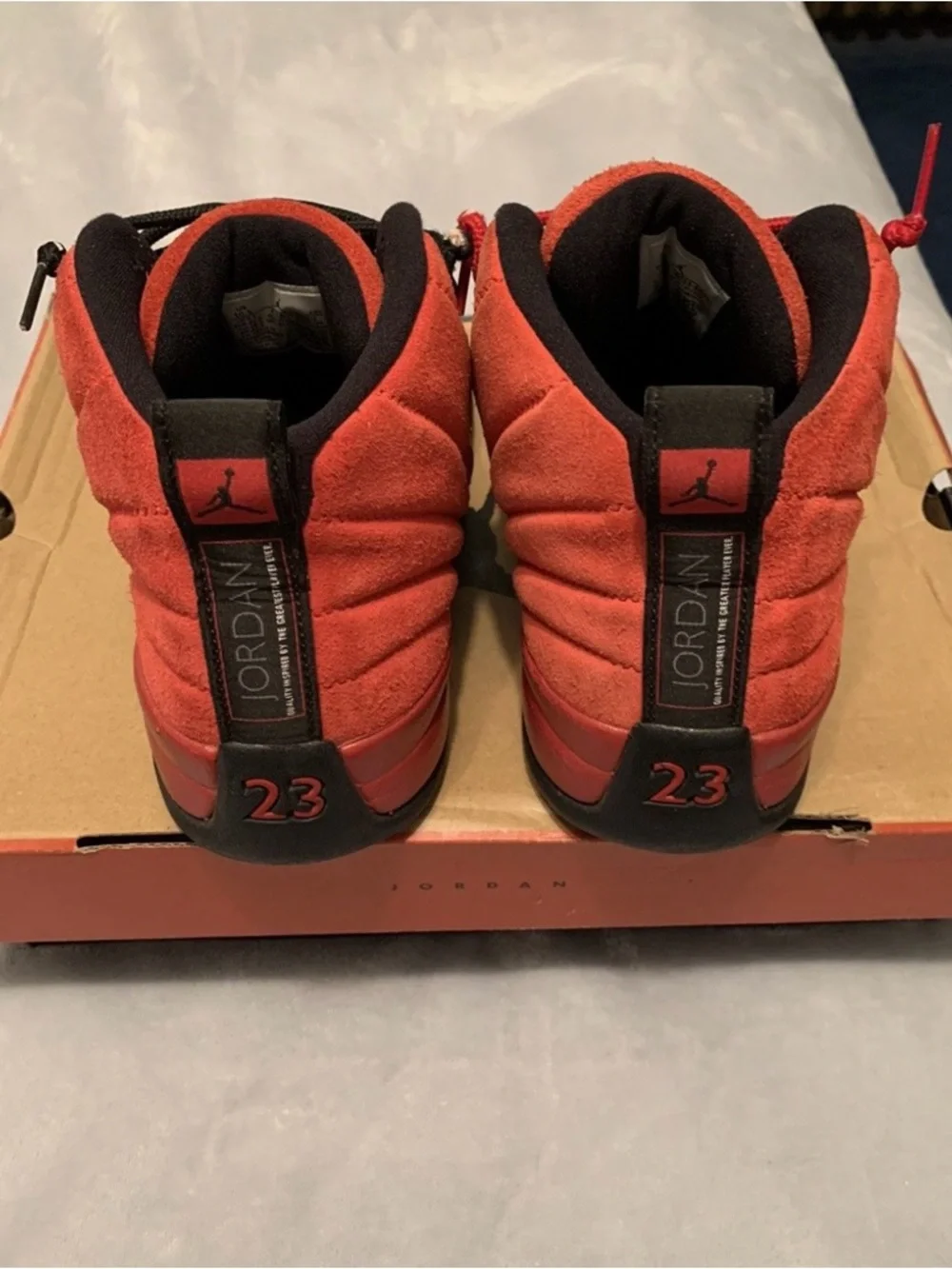 Jordan 12 Retro Reverse Flu Game 2020  Size 10.5